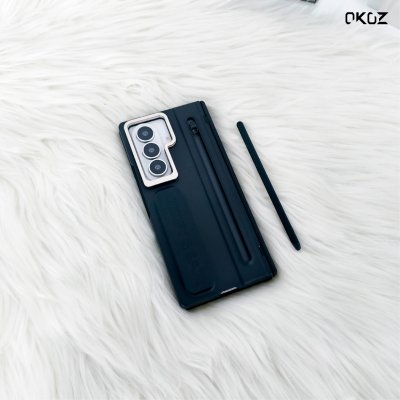 OKOZ Ritual Hold Series for Samsung Z Fold 8 Ultra เคสพร้อมฟิล์มหน้าจอ ช่องใส่ S Pen และสายคาดจับ