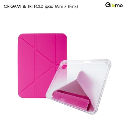 Gizmo เคส iPad Mini 7 เคสไอแพดมินิ ทนทาน มีช่องเก็บปากกา รุ่น Origami+Tri fold
