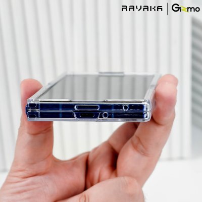RAVAKA ICE Crystal เคสใส Z Fold7 มีช่องปากกา กันกระแทก