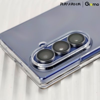 RAVAKA ICE Crystal เคสใส Z Fold7 มีช่องปากกา กันกระแทก