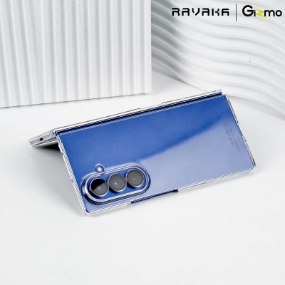 RAVAKA ICE Crystal เคสใส Z Fold7 มีช่องปากกา กันกระแทก