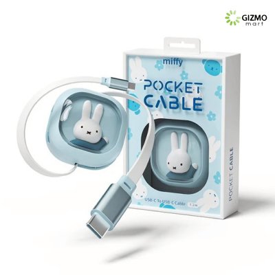 MIFFY x Mipow Pocket Cable USB-C to USB-C 1.2M สายเคเบิ้ลพ็อคเก็ต รุ่น CC05