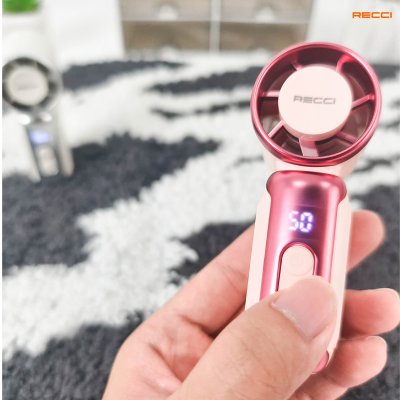 Recci mini High-Speed Handheld Fan พัดลมพกพาพกพาสบาย รุ่น RLS-F08