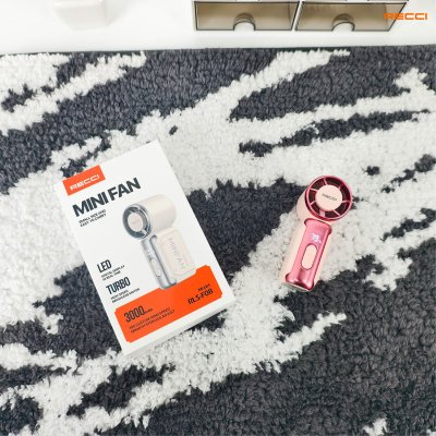 Recci mini High-Speed Handheld Fan พัดลมพกพาพกพาสบาย รุ่น RLS-F08