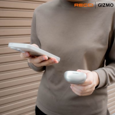 Recci หูฟังไร้สาย Ear Clip Wireless Earphones รุ่น REP-W89 Rose Gold