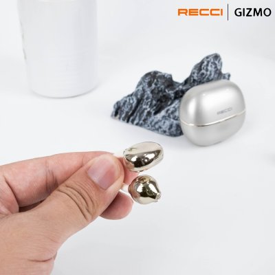 Recci หูฟังไร้สาย Ear Clip Wireless Earphones รุ่น REP-W89 Rose Gold