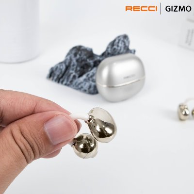 Recci หูฟังไร้สาย Ear Clip Wireless Earphones รุ่น REP-W89 Rose Gold