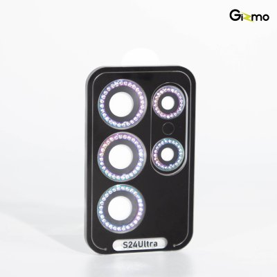 Gizmo ฟิล์มเลนส์กากเพรช 3D for Samsung S24 ultra รุ่น Diamond lens Protector ปกป้องมากถึง3เท่า GL-003