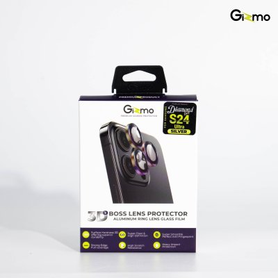 Gizmo ฟิล์มเลนส์กากเพรช 3D for Samsung S24 ultra รุ่น Diamond lens Protector ปกป้องมากถึง3เท่า GL-003