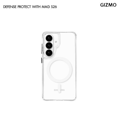 Gizmo Defense Protect with MagSafe เคสใสกันกระแทกแม่เหล็ก สำหรับ Samsung S26 Series