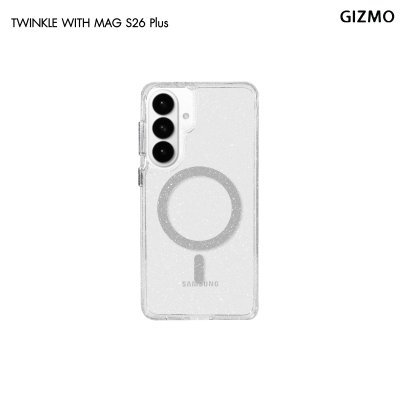 Gimzo Case Twinkle MagSafe S26 Series เคสใสกลิตเตอร์ รองรับ MagSafe