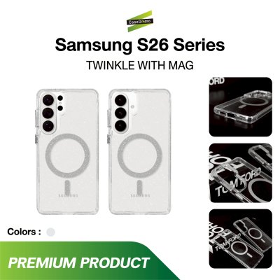 Gimzo Case Twinkle MagSafe S26 Series เคสใสกลิตเตอร์ รองรับ MagSafe