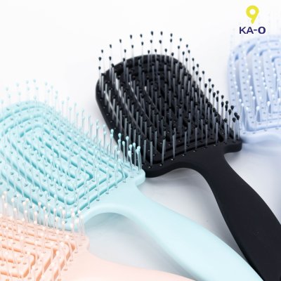 KA-O แปรงหวีผม Hairbrush ทรงเหลี่ยมอันเล็ก รุ่น S3146