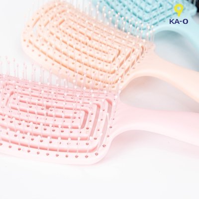 KA-O แปรงหวีผม Hairbrush ทรงเหลี่ยมอันเล็ก รุ่น S3146