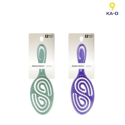 KA-O แปรงหวีผม Hairbrush แบบกลวง ไซส์ M รุ่น S3152