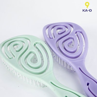 KA-O แปรงหวีผม Hairbrush แบบกลวง ไซส์ M รุ่น S3152