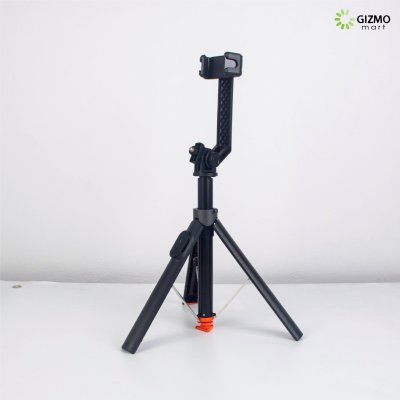 P61 Selfie Stick Aluminum Auto Pop Open Black ไม้เซลฟี่ขาตั้งกล้อง