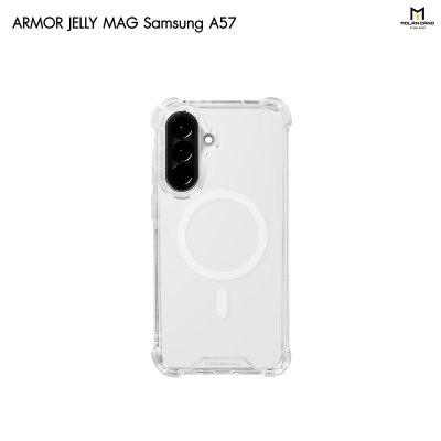 Molan Cano Armor Jelly Mag เคสใสกันกระแทกแม่เหล็กสำหรับ Samsung Galaxy A07/A17/A25/A26/A36/A56/A57
