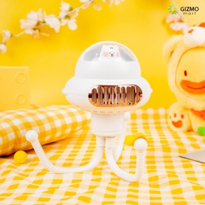 พัดลม Space Capsule Oscillating Fan 4000mAh