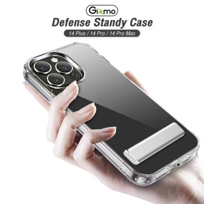 Gizmo เคสไอโฟน14 เคสใสกันกระแทก มีขาตั้งในตัว รุ่น Defense standy