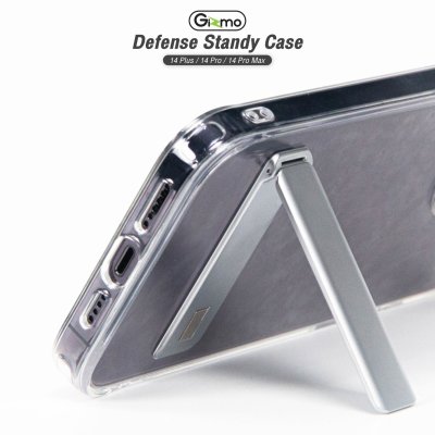 Gizmo เคสไอโฟน14 เคสใสกันกระแทก มีขาตั้งในตัว รุ่น Defense standy