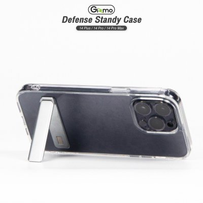 Gizmo เคสไอโฟน14 เคสใสกันกระแทก มีขาตั้งในตัว รุ่น Defense standy