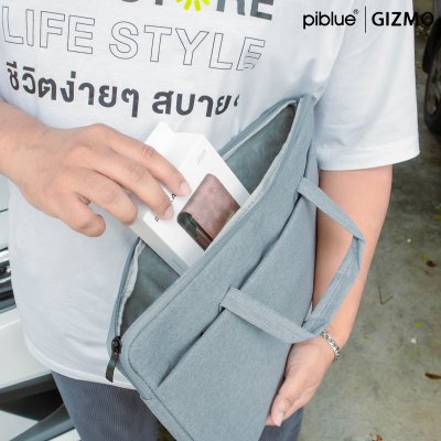 Piblue กระเป๋าโน๊ตบุ๊ค แล็ปท็อป Stylish Laptop Bag 13/14/15 inch Mac รุ่น K7
