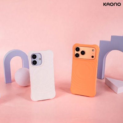 Kaono Surface Wave with MagSafe iPhone 17 เคสไอโฟนดีไซน์ลอนคลื่น
