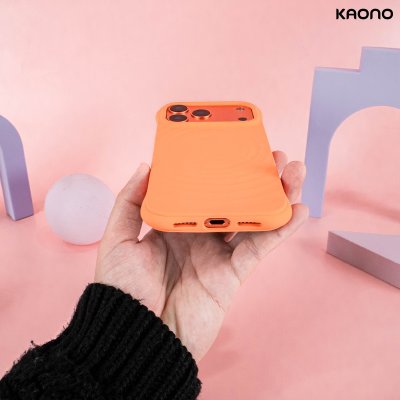 Kaono Surface Wave with MagSafe iPhone 17 เคสไอโฟนดีไซน์ลอนคลื่น