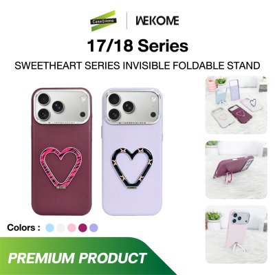 Wekome (WPC-057) Sweetheart Stand Case iPhone 17/18 Series เคสพร้อมขาตั้งหัวใจพับได้ รองรับ Magsafe