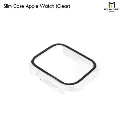 Molan cano Slim case เคสพร้อมกระจกกันรอยหน้าจอ Apple Watch แถมกรอบใสในกล่อง