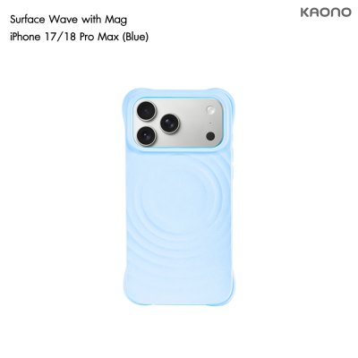 KAONO Surface Wave with MagSafe iPhone 17/18 Series เคสไอโฟนดีไซน์ลอนคลื่น