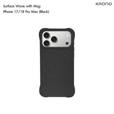 KAONO Surface Wave with MagSafe iPhone 17/18 Series เคสไอโฟนดีไซน์ลอนคลื่น