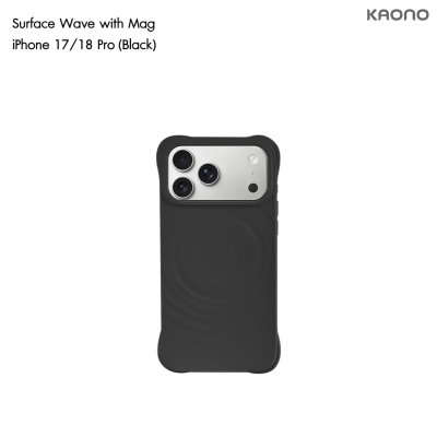KAONO Surface Wave with MagSafe iPhone 17/18 Series เคสไอโฟนดีไซน์ลอนคลื่น