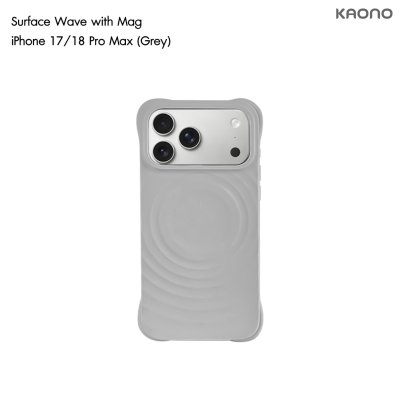 KAONO Surface Wave with MagSafe iPhone 17/18 Series เคสไอโฟนดีไซน์ลอนคลื่น