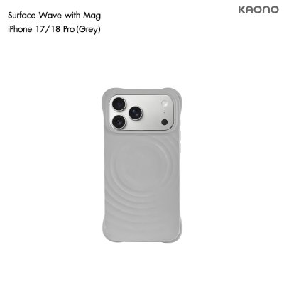 KAONO Surface Wave with MagSafe iPhone 17/18 Series เคสไอโฟนดีไซน์ลอนคลื่น