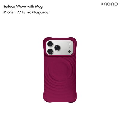 KAONO Surface Wave with MagSafe iPhone 17/18 Series เคสไอโฟนดีไซน์ลอนคลื่น