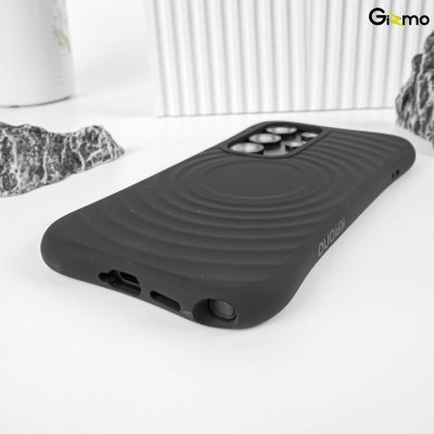 เคสซิลิโคน Kaono S25 Ultra มี MagSafe นุ่มบุผ้า