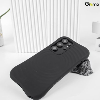 เคสซิลิโคน Kaono S25 Ultra มี MagSafe นุ่มบุผ้า