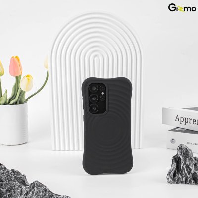 เคสซิลิโคน Kaono S25 Ultra มี MagSafe นุ่มบุผ้า