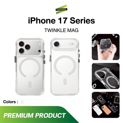 Gizmo Case Defense Twinkle MagSafe เคสกันกระแทกวิบวับ สำหรับ iPhone 17 Series