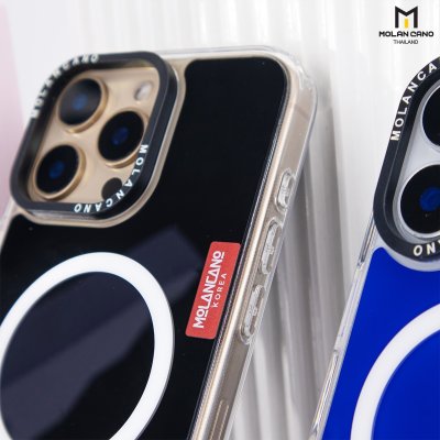 Molan Cano Tranparent Crystal Color Magsafe กันรอยขีดข่วน กันกระแทก เคสชาร์จได้ for iPhone 16/16+/16pro/16Pro max
