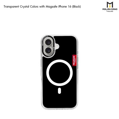 Molan Cano Tranparent Crystal Color Magsafe กันรอยขีดข่วน กันกระแทก เคสชาร์จได้ for iPhone 16/16+/16pro/16Pro max