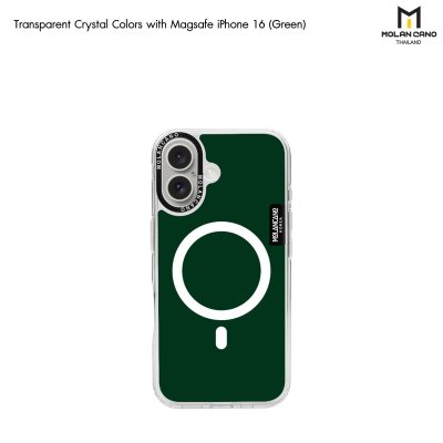 Molan Cano Tranparent Crystal Color Magsafe กันรอยขีดข่วน กันกระแทก เคสชาร์จได้ for iPhone 16/16+/16pro/16Pro max