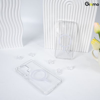 Gizmo Case Defense Twinkle เคสซัมซุง Samsung s25/s25+/s25ultra เคสรองรับการชาร์จไร้สาย มีกากเพชรวิบวับ