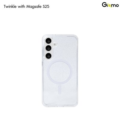 Gizmo Case Defense Twinkle เคสซัมซุง Samsung s25/s25+/s25ultra เคสรองรับการชาร์จไร้สาย มีกากเพชรวิบวับ