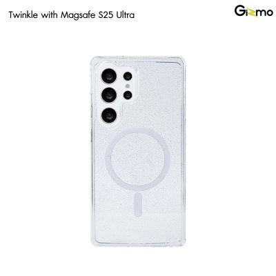 Gizmo Case Defense Twinkle เคสซัมซุง Samsung s25/s25+/s25ultra เคสรองรับการชาร์จไร้สาย มีกากเพชรวิบวับ