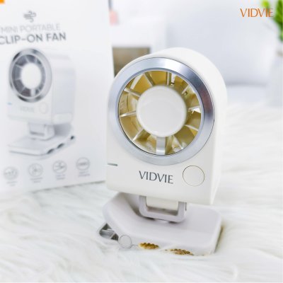 VIDVIE Mini Portable Clip-on Fan พัดลมคลิปหนีบอเนกประสงค์ รุ่น FN08