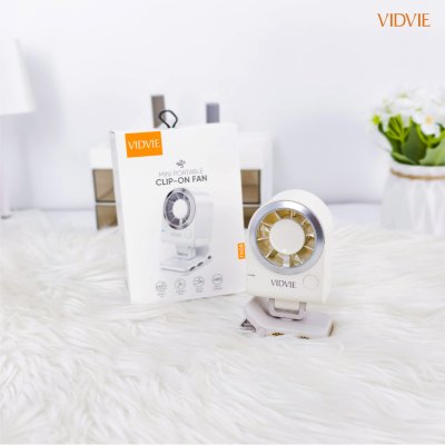 VIDVIE Mini Portable Clip-on Fan พัดลมคลิปหนีบอเนกประสงค์ รุ่น FN08