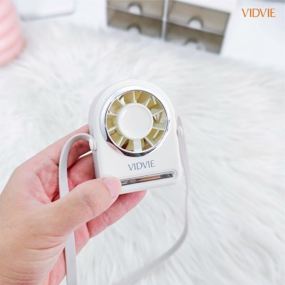 VIDVIE Mini Portable Neck Lanyard Fan พัดลมพกพาคล้องคอ รุ่น FN09
